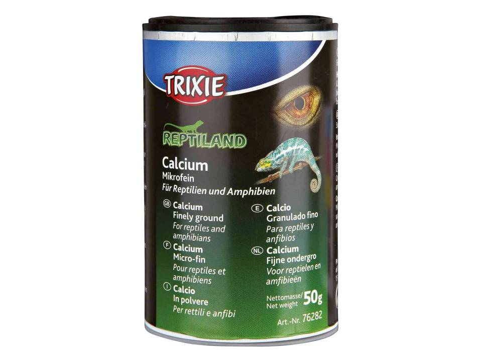 Carbonate de calcium en poudre pour reptile et tortue de terre Trixie
