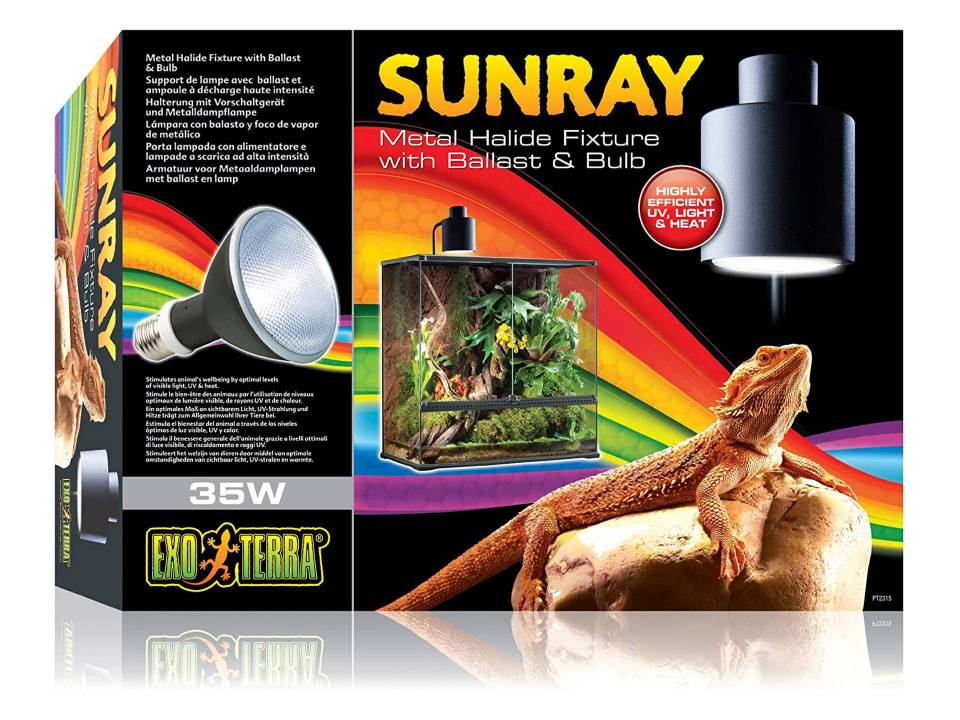 Ballast lampe à halogénure pour tortue 35 watts Exo Terra